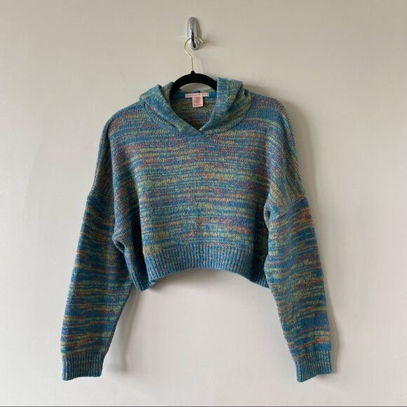 Uo Space Dye Hooded Pullover Jumper (Size:XS) - Picture 5 of 11